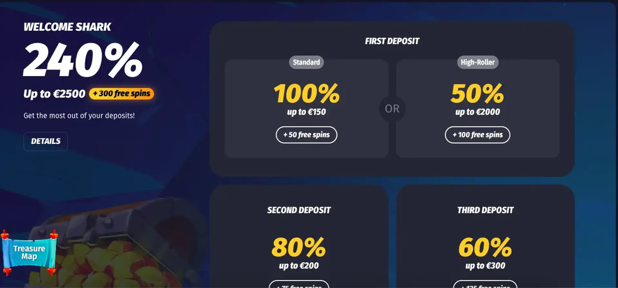 winshark casino Gameplay