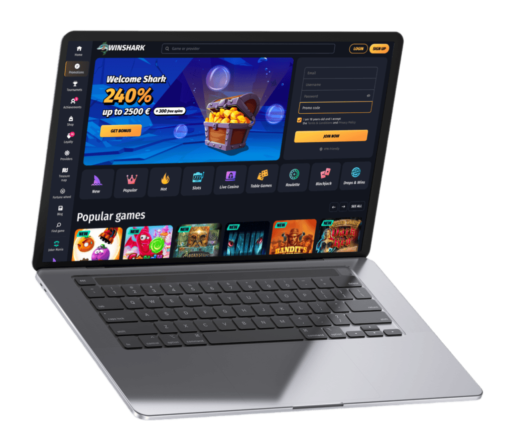 winshark casino Gameplay